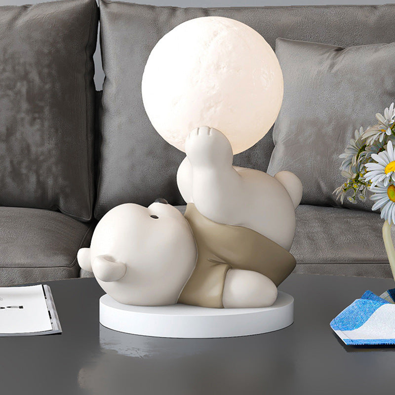 GlowBear Lampe Tactile | Yndig Lampe de Nuit LED | Valuna