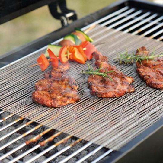 GrillMate | Grille De BBQ Et Tapis De Grill Pour Une Cuisson Facile Et Sans Désordre | Valuna