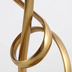 LuxeLite | Lampe De Table Moderne Légère Avec Anneau En Tissu Rouge | Valuna