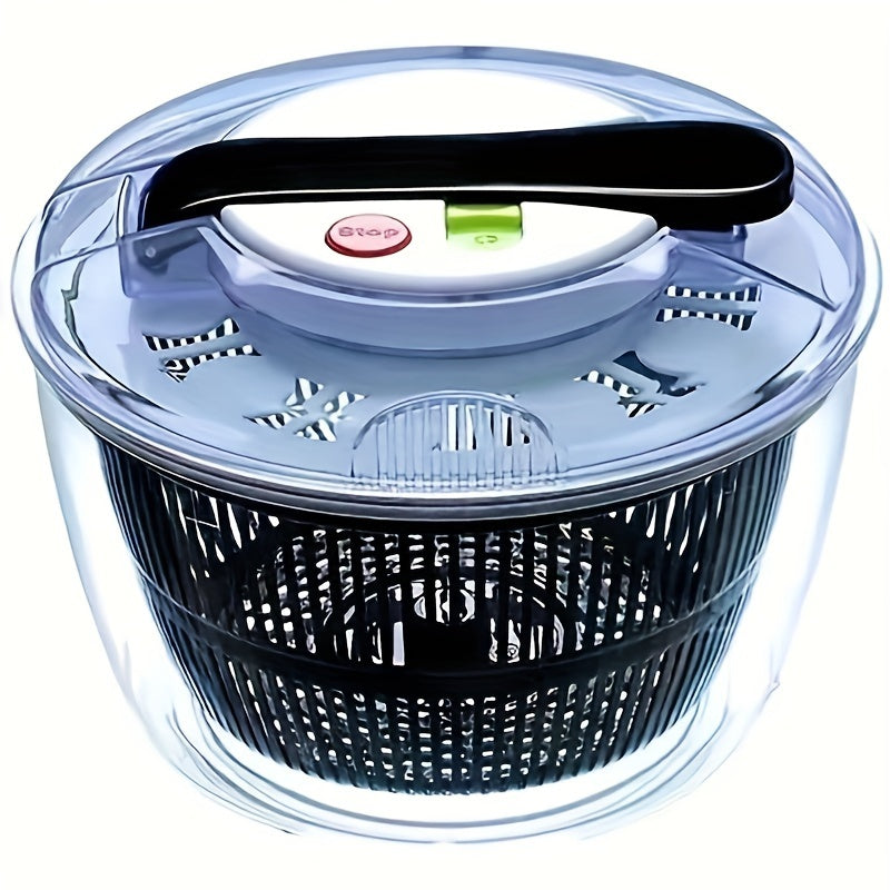 SpinFresh 3‑en‑1 Essoreuse à Salade | Sèche‑Légumes Multifonction et Passoire | Valuna