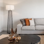 Lampe sur pied Potsdam | Noir | Valuna