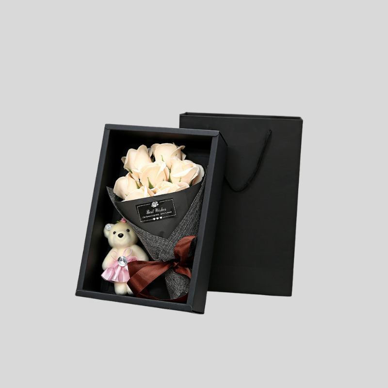 Bouquet de Roses de Luxe BloemBliss | Décor Parfumé à Longue Durée | Valuna