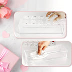 Vase En Acrylique Transparent Pour Décoration De Table VaseCristal - Valuna