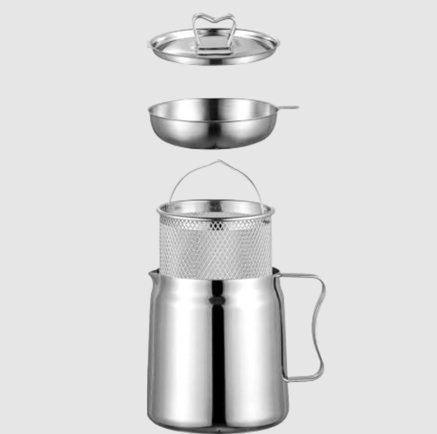 Friteuse avec Filtre Intégré | Cuisson Croquante et Saine | Valuna