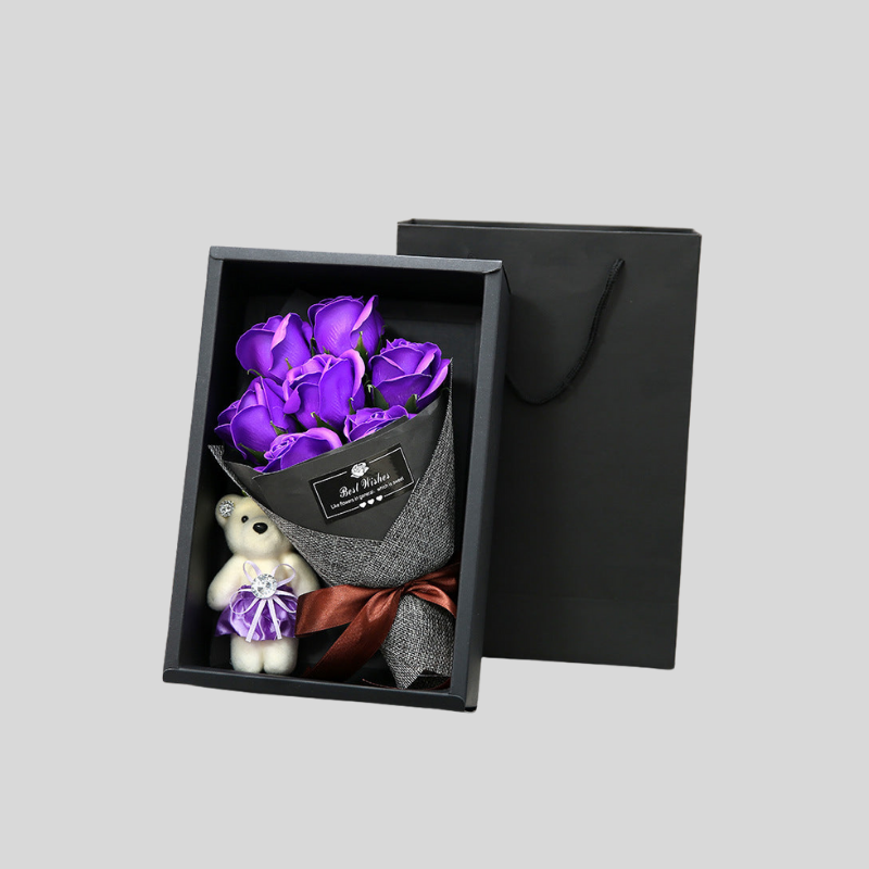 Bouquet de Roses de Luxe BloemBliss | Décor Parfumé à Longue Durée | Valuna