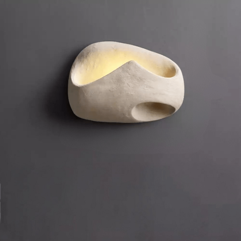 Lampe Murale Wabi-Sabi LED En Béton Avec Température De Couleur Réglable - Valuna