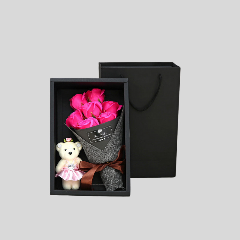 Bouquet de Roses de Luxe BloemBliss | Décor Parfumé à Longue Durée | Valuna