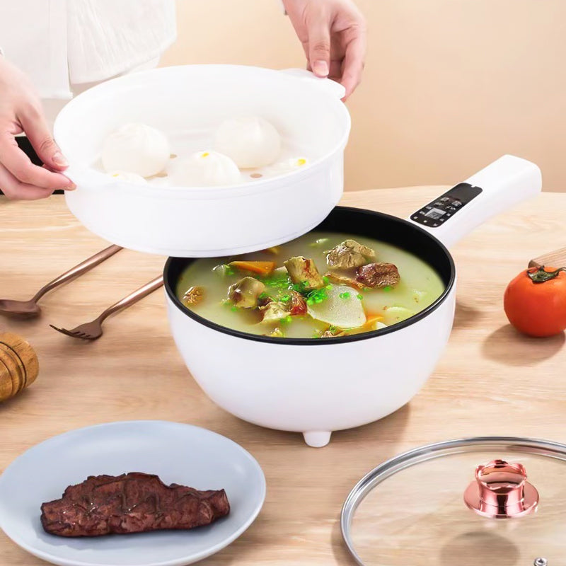 Poêle Électrique Intelligente CookMaster | 3 L Anti‑adhésive Sain et Polyvalent | Valuna