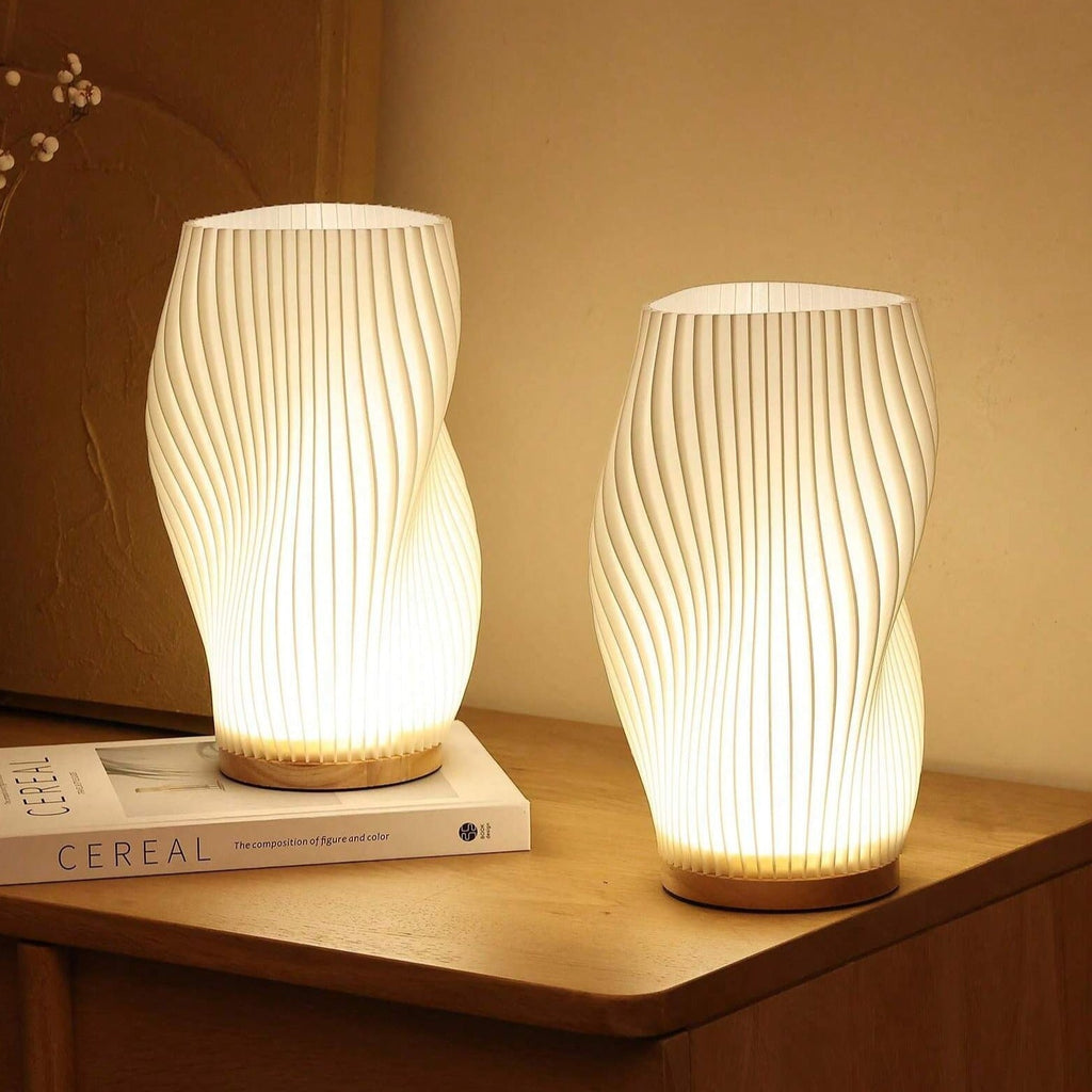 Lampe | Serene Wavecrest Élégante et Apaisante | Valuna