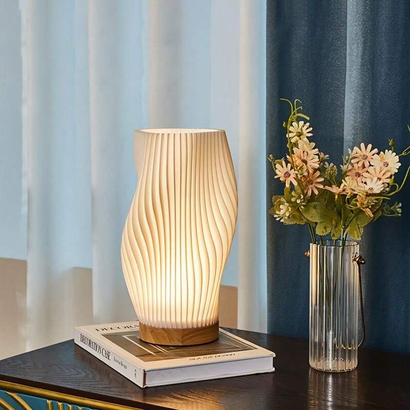 Lampe | Serene Wavecrest Élégante et Apaisante | Valuna