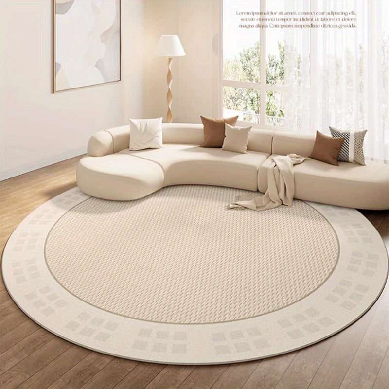 Soft Plush | Tapis Rond En Peluche Doux Pour Une Décoration Intérieure Confortable | Valuna