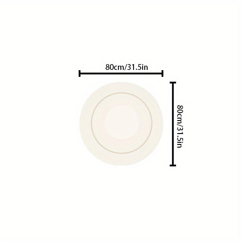 Soft Plush | Tapis Rond En Peluche Doux Pour Une Décoration Intérieure Confortable | Valuna