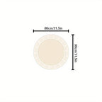 Soft Plush | Tapis Rond En Peluche Doux Pour Une Décoration Intérieure Confortable | Valuna