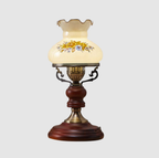 HeritageLight | Lampe en Verre de Fleurs Classique | Valuna