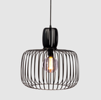 Suspension Ursul en Métal Noir | Déclaration Lumineuse Minimaliste et Audacieuse | Valuna