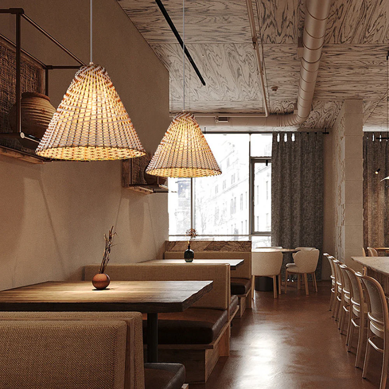 BohoWeave | Suspension en Osier Fait Main – Décoration Intérieure Élégante | Valuna