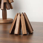 Sous-Verres | En Noyer Noir Pour Protection Et Style | Valuna