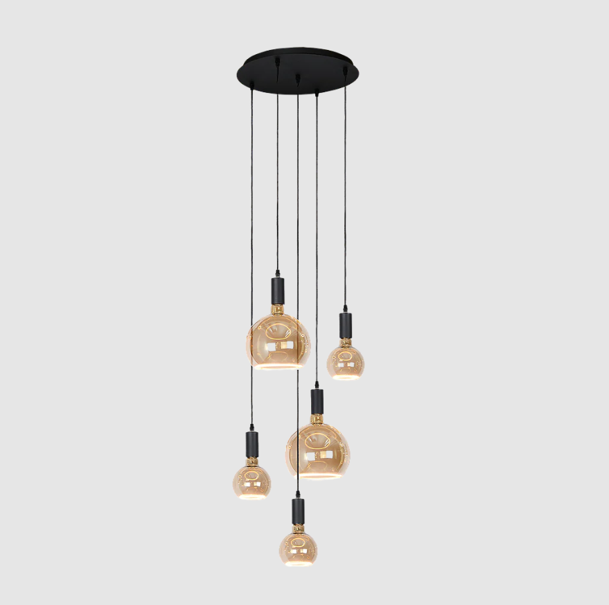 Pendel Sapa 5 | Incl. Globes Flottants | Valuna