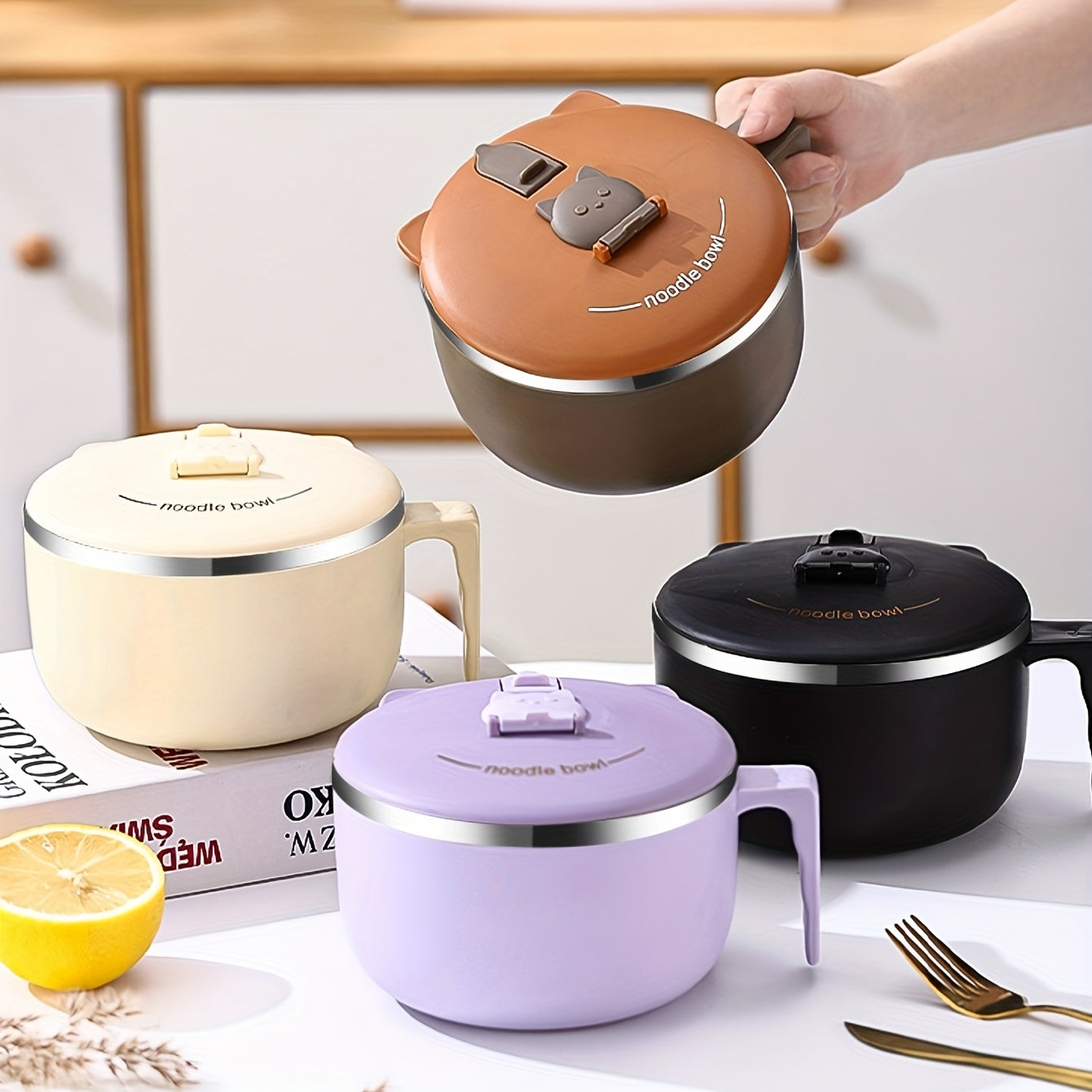 Récipient Alimentaire Isotherme 1300 ml en Acier Inoxydable | Gardez Vos Repas Chauds & Frais | Valuna