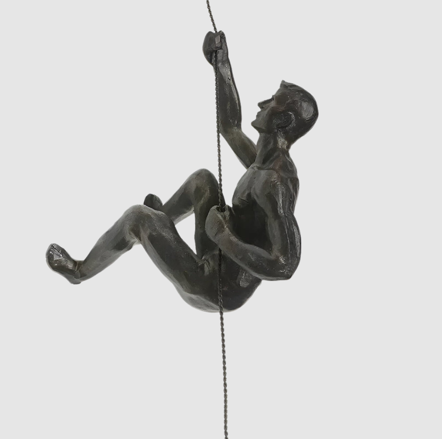 Set d'Art Mural Créatif | Ornement Décoratif d'Homme Grimpant pour Une Esthétique de Vie Unique | Valuna