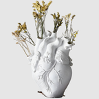 HeartBloom | Vase en Bambou en Forme de Cœur – Décoration Durable | Valuna