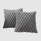 CozyWeave | Coussin Doux Luxueux avec Housse à Motifs Fuzzy | Valuna