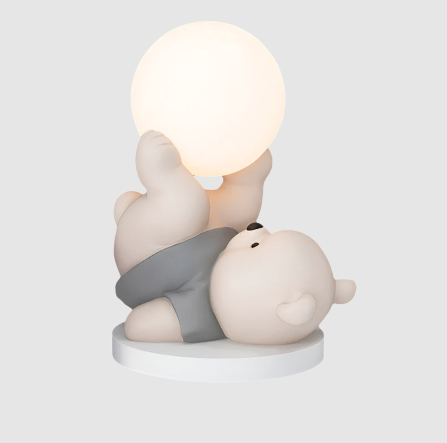 GlowBear Lampe Tactile | Yndig Lampe de Nuit LED | Valuna