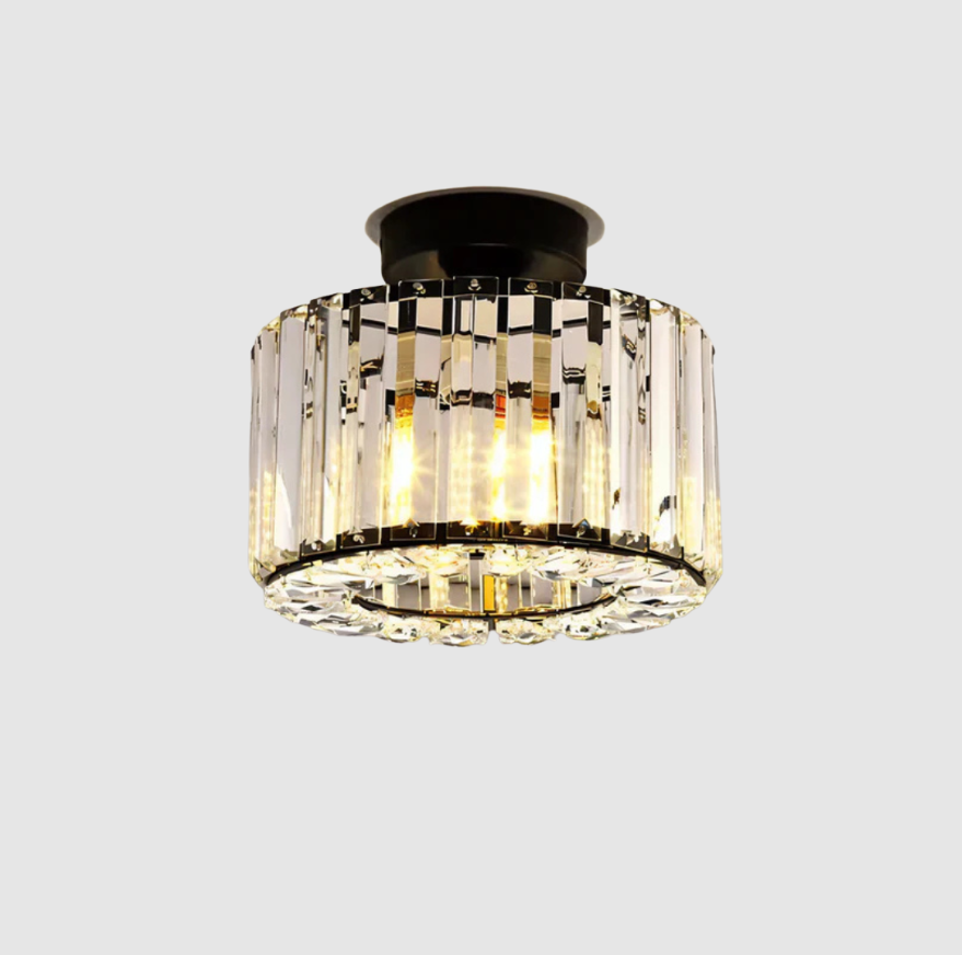CrystLuxe | Lustre en Cristal avec Éclairage LED Éblouissant | Valuna