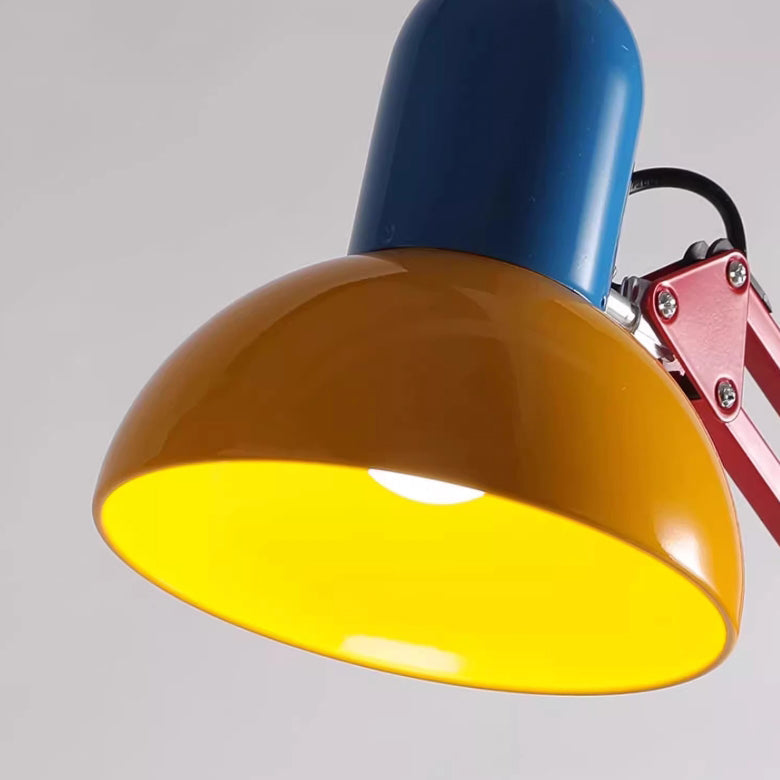 Kompakte – Lampe Sur Pied En Fer Avec Abat-Jour Demi-Sphère Élégant | Valuna