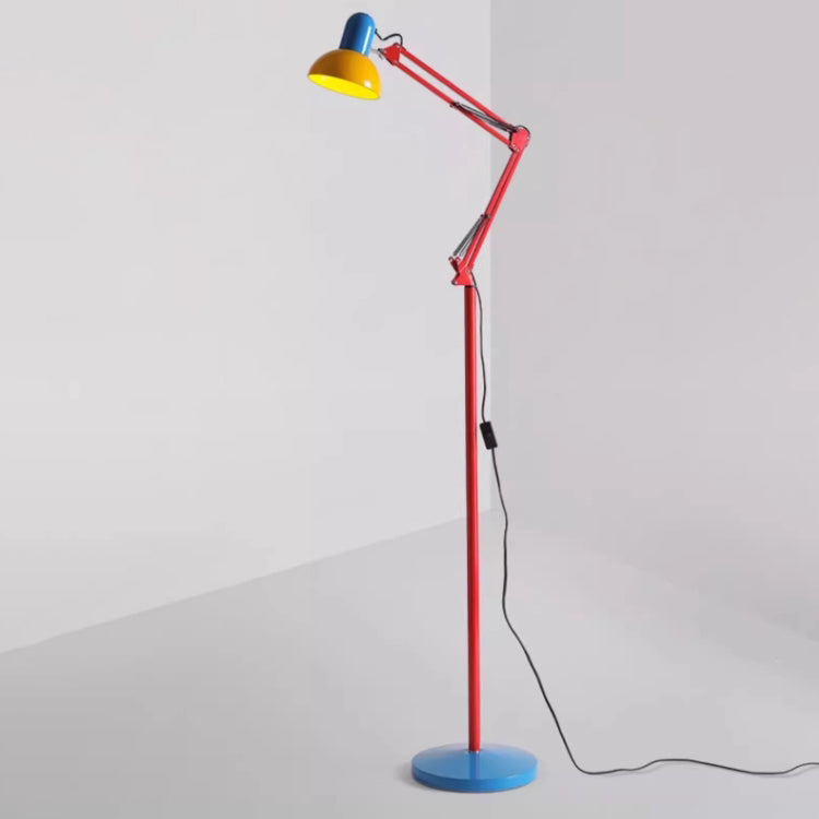 Kompakte – Lampe Sur Pied En Fer Avec Abat-Jour Demi-Sphère Élégant | Valuna