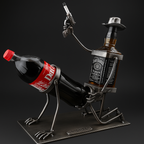 Porte-Bouteille Décoratif En Forme De Crâne Pour Vin Et Boissons - Valuna