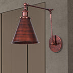 Applique Murale en Forme De Cône De Style Campagnard  | Éclairage Mur à  Pour La Chambre | Valuna