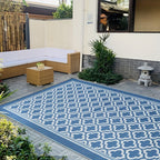 BohoShield | Tapis d’Extérieur Imperméable – Style Boho Élégant | Valuna