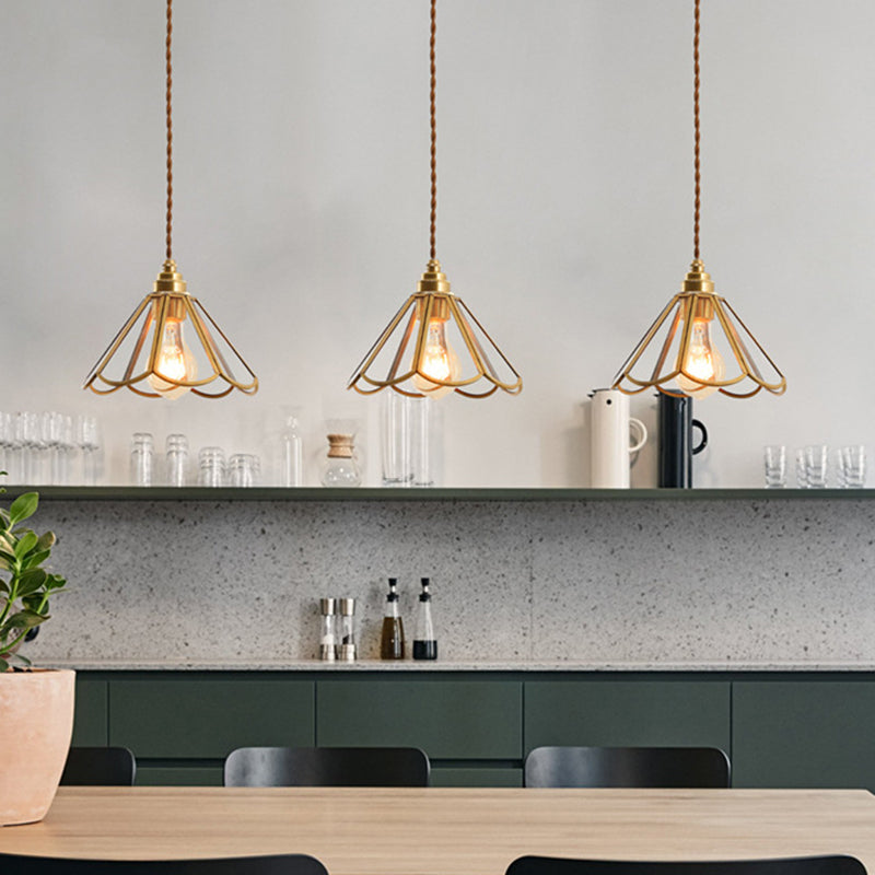 TiffanyGlass | Abat-Jour En Verre Clair Glacé – Suspension 1 Lumière Pour Chambre | Valuna