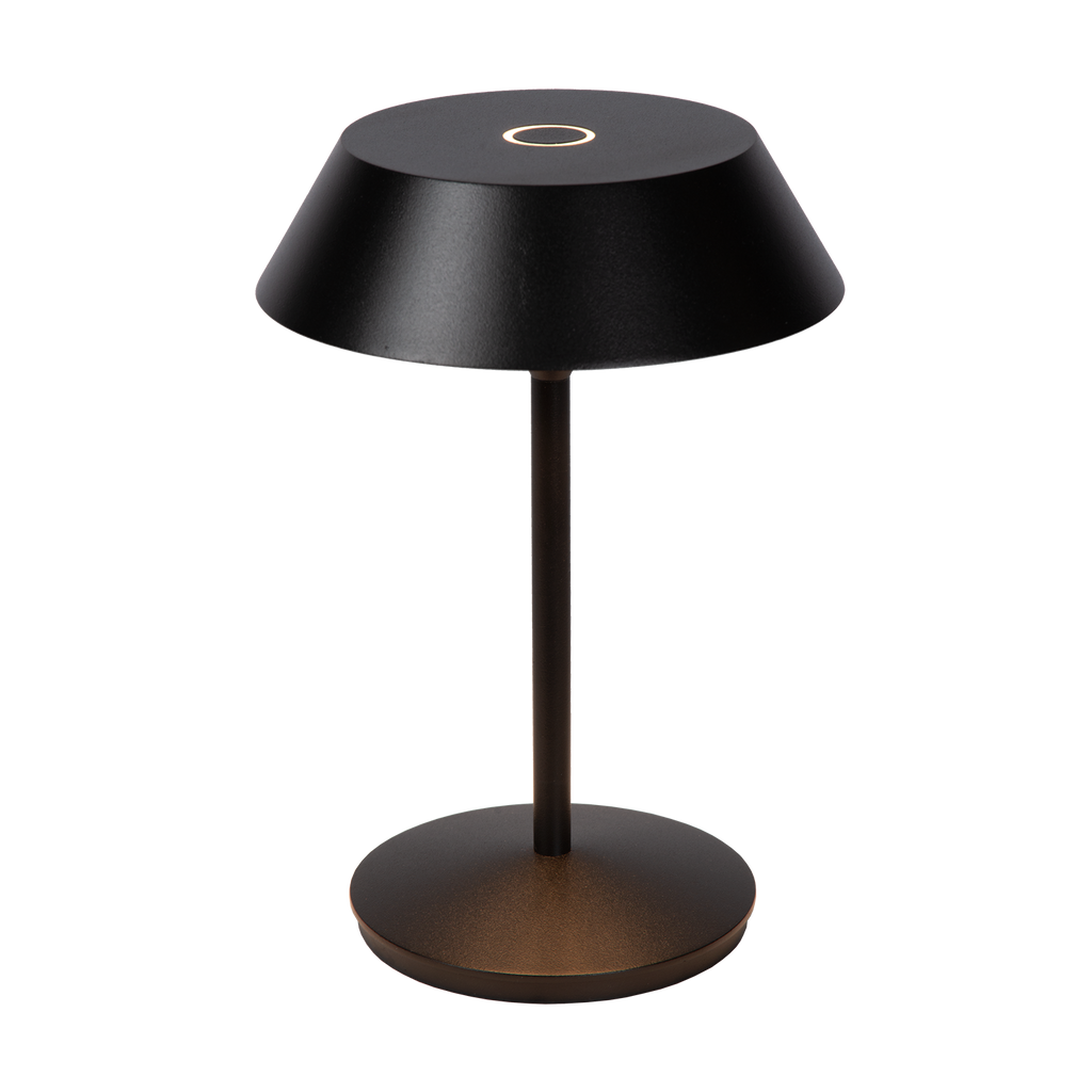 Lampe de Table Noire Balto | Lumière Moderne et Élégante pour Intérieurs Chic | Valuna