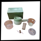 Hachoir Électrique 4-en-1 Sans Fil | Pour Légumes, Herbes, Viande & Sauce | Valuna