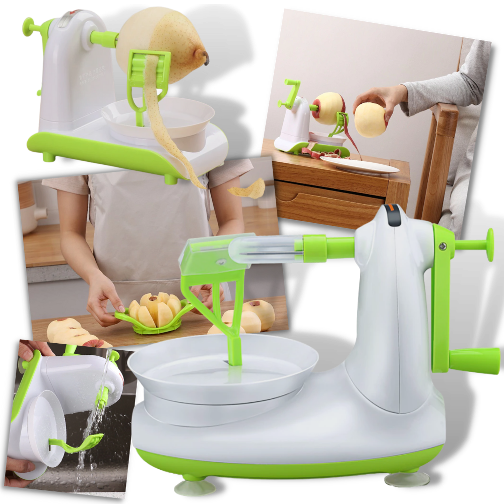 Core ‘n Slice | Éplucheur, Trancheur & Évide‑Pomme Multifonction | Valuna