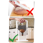 Barbar | Trancheur Portable pour Pain & Bagels, Coupe‑Main Universel | Valuna