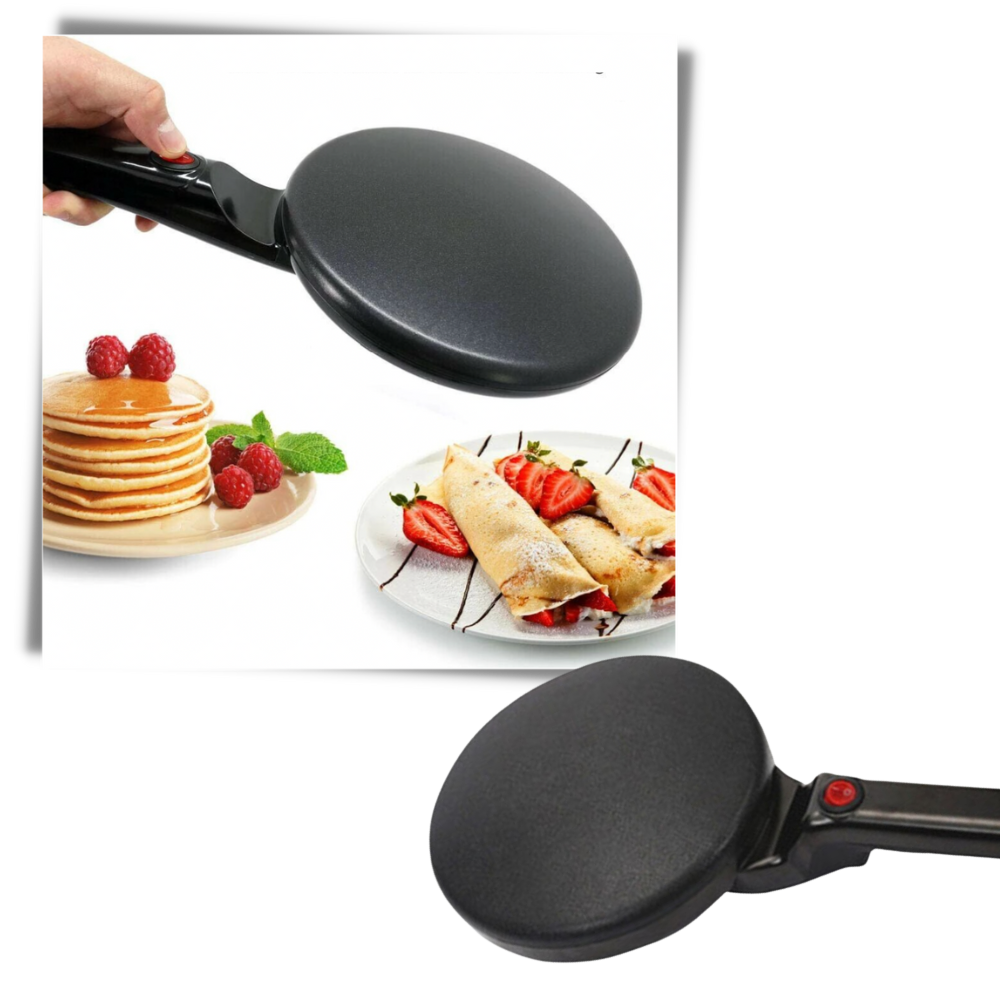 Crêpière 220 V Non-Stick | Préparez des Crêpes Facilement à la Maison | Valuna