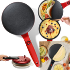 Crêpière 220 V Non-Stick | Préparez des Crêpes Facilement à la Maison | Valuna