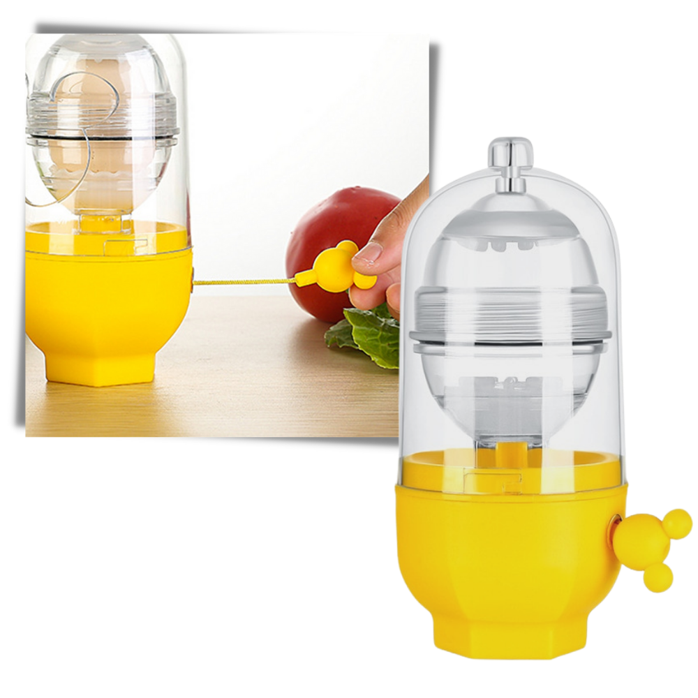 Maestro Œuf d’Or | Mélangeur Manuel à Traction pour Œufs Brouillés et Œufs Durs | Valuna