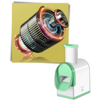 IceStorm Broyeur de Glace Électrique Double‑Lame | Machine à Glace Pilée Sans Fil | Valuna