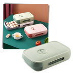 EggGuard Boîte à Œufs Auto‑Roulement | Couvercle Hermétique Anti‑Humidité pour Réfrigérateur | Valuna
