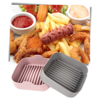 Moule Carré Anti‑adhérent en Silicone | Idéal pour Airfryer & Four | Valuna