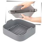 Moule Carré Anti‑adhérent en Silicone | Idéal pour Airfryer & Four | Valuna