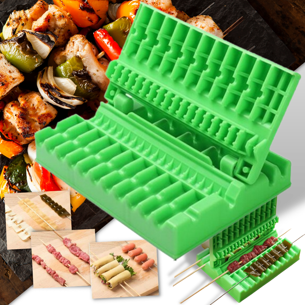 KebabMaster | Presse‑Brochette BBQ Manuelle Multifonction pour Kebab | Valuna