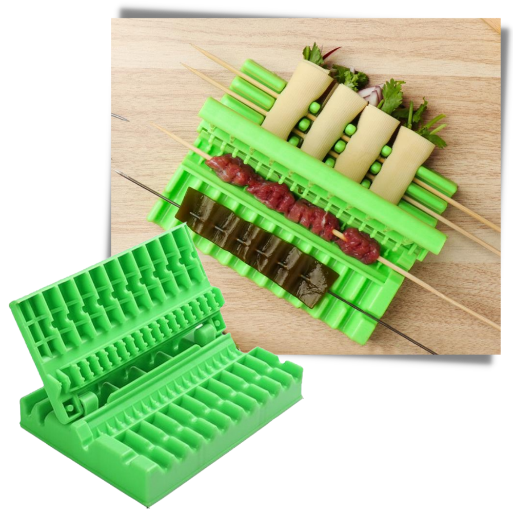 KebabMaster | Presse‑Brochette BBQ Manuelle Multifonction pour Kebab | Valuna