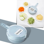 SliceMaster Mandoline 8‑en‑1 Multifonctions | Trancheuse Légumes & Fruits avec 7 Lames Inox | Valuna