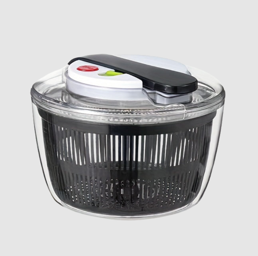 SpinFresh 3‑en‑1 Essoreuse à Salade | Sèche‑Légumes Multifonction et Passoire | Valuna