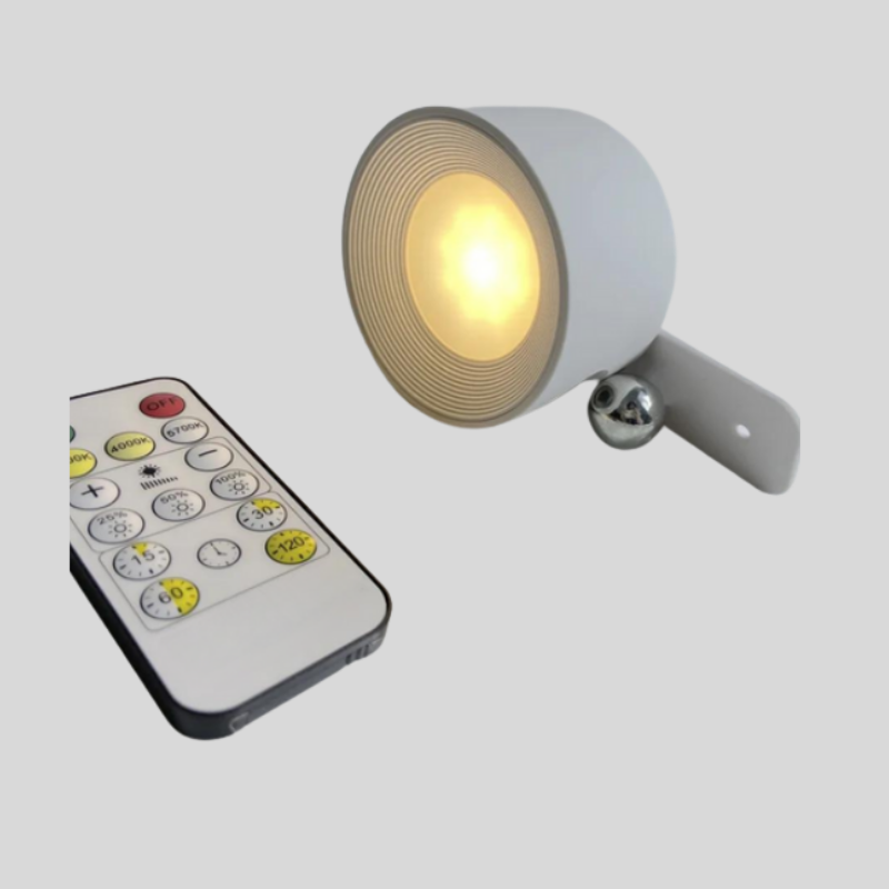 Lampe Murale Sans Fil PowerGlow | Éclairage Ambiant Rechargeable Sans Perçage | Valuna